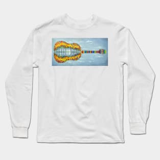 Happy guitar Long Sleeve T-Shirt